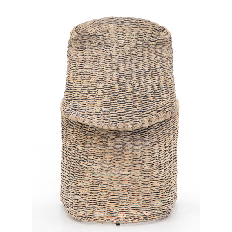Joss & Main Daughtery Wicker Outdoor Dining Side Chair with Cushion ...